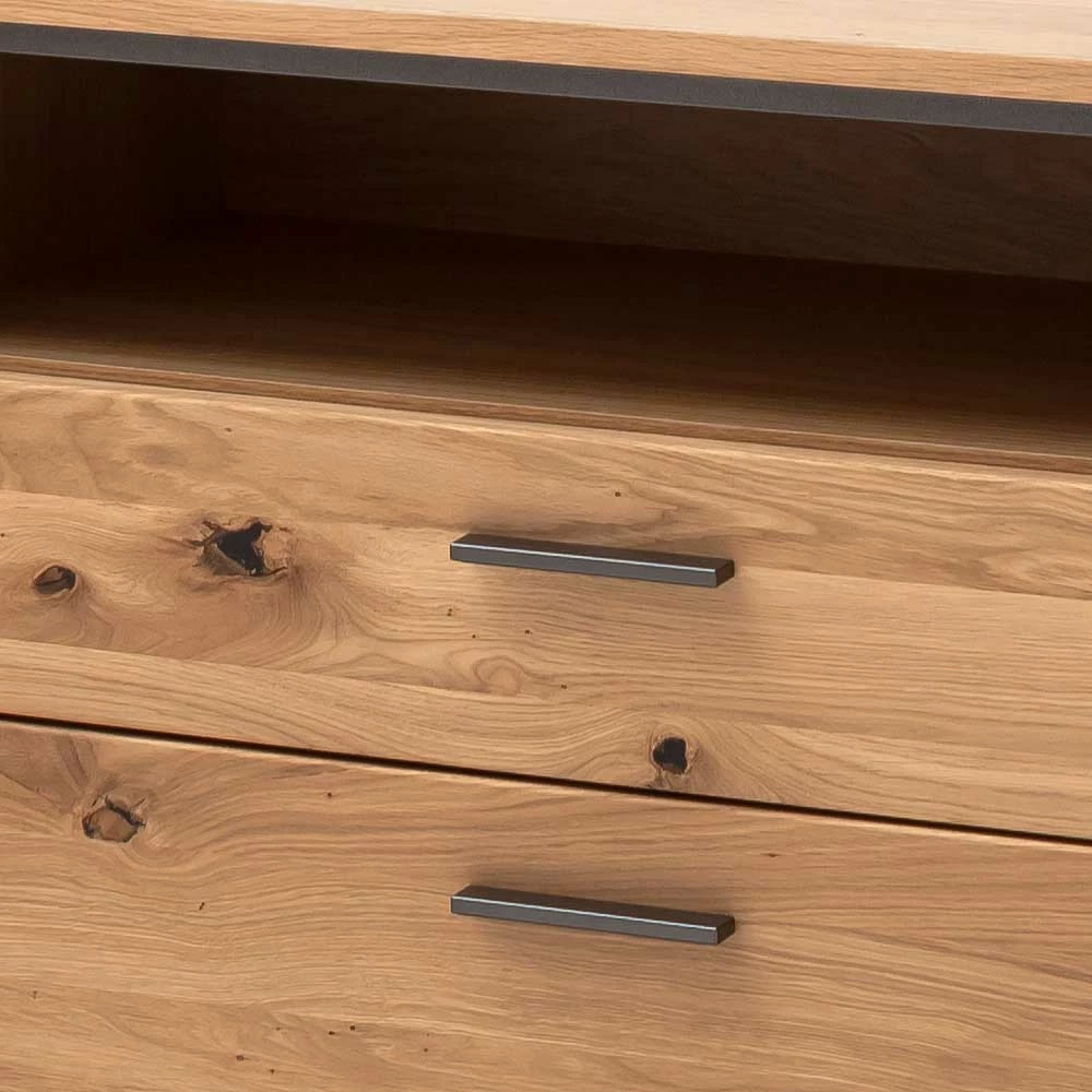 Bestpreis 🌟 180x81x44 Sideboard In Asteiche Bianco - Vedreda 👏 6 Bestpreis 🌟 180x81x44 Sideboard In Asteiche Bianco - Vedreda 👏 – Bild 6