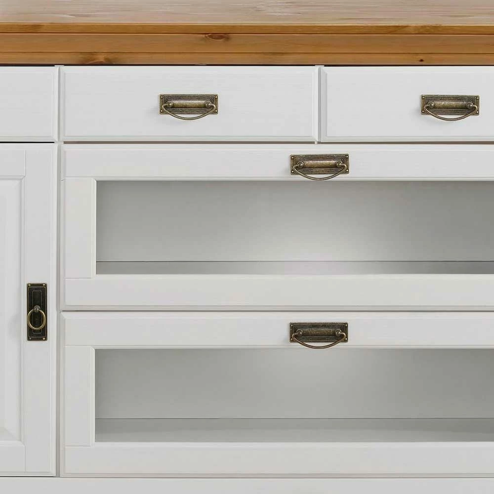 Top 10 🧨 180x84x84 Moderne Anrichte In Weiß & Honig - Brasivon ✔️ 3 Top 10 🧨 180x84x84 Moderne Anrichte In Weiß & Honig - Brasivon ✔️ – Bild 3