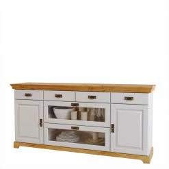 Top 10 🧨 180x84x84 Moderne Anrichte In Weiß & Honig - Brasivon ✔️