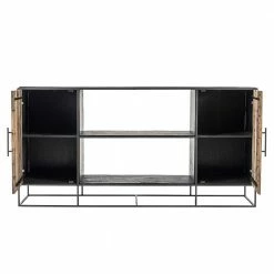 Rabatt 🥰 180x90x45 Sideboard Regal Mit 2 Fächern & 2 Türen - Enzilon ⭐ 8 Rabatt 🥰 180x90x45 Sideboard Regal Mit 2 Fächern & 2 Türen - Enzilon ⭐ -Reanna Shop 180x90x45 sideboard regal mit 2 faechern 2 tueren aus recyclingholz eisen enzilon 02