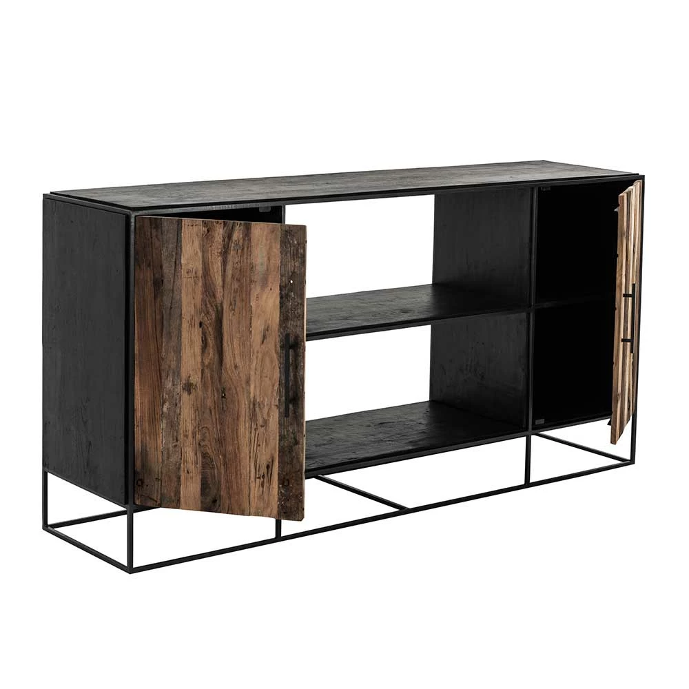 Rabatt 🥰 180x90x45 Sideboard Regal Mit 2 Fächern & 2 Türen - Enzilon ⭐ 4 Rabatt 🥰 180x90x45 Sideboard Regal Mit 2 Fächern & 2 Türen - Enzilon ⭐ – Bild 4