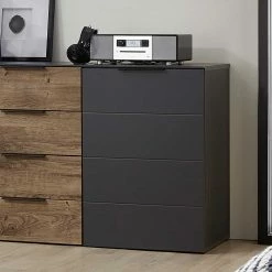 Budget 😀 180x91x45 Anrichte Mit Vier Schubladen - Nivita 🔔 8 Budget 😀 180x91x45 Anrichte Mit Vier Schubladen - Nivita 🔔 -Reanna Shop 180x91x45 anrichte mit vier schubladen zwei tueren nivita 02