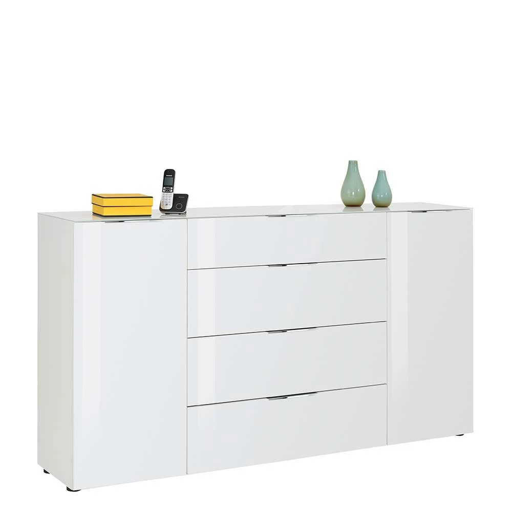 Coupon 🎉 181cm Breites Sideboard In Weiß 99cm Hoch - Onstruda ✨ 2 Coupon 🎉 181cm Breites Sideboard In Weiß 99cm Hoch - Onstruda ✨ – Bild 2