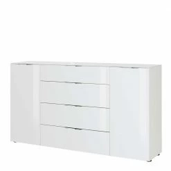 Coupon 🎉 181cm Breites Sideboard In Weiß 99cm Hoch - Onstruda ✨