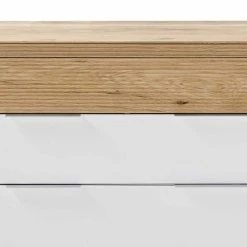 Beste Bewertungen von ⌛ 182x83x40 Skandi Sideboard In Eiche & Weiß - Hedisca 🔥 -Reanna Shop 182x83x40 skandi sideboard in eiche weiss mit sockelgestell hedisca 05