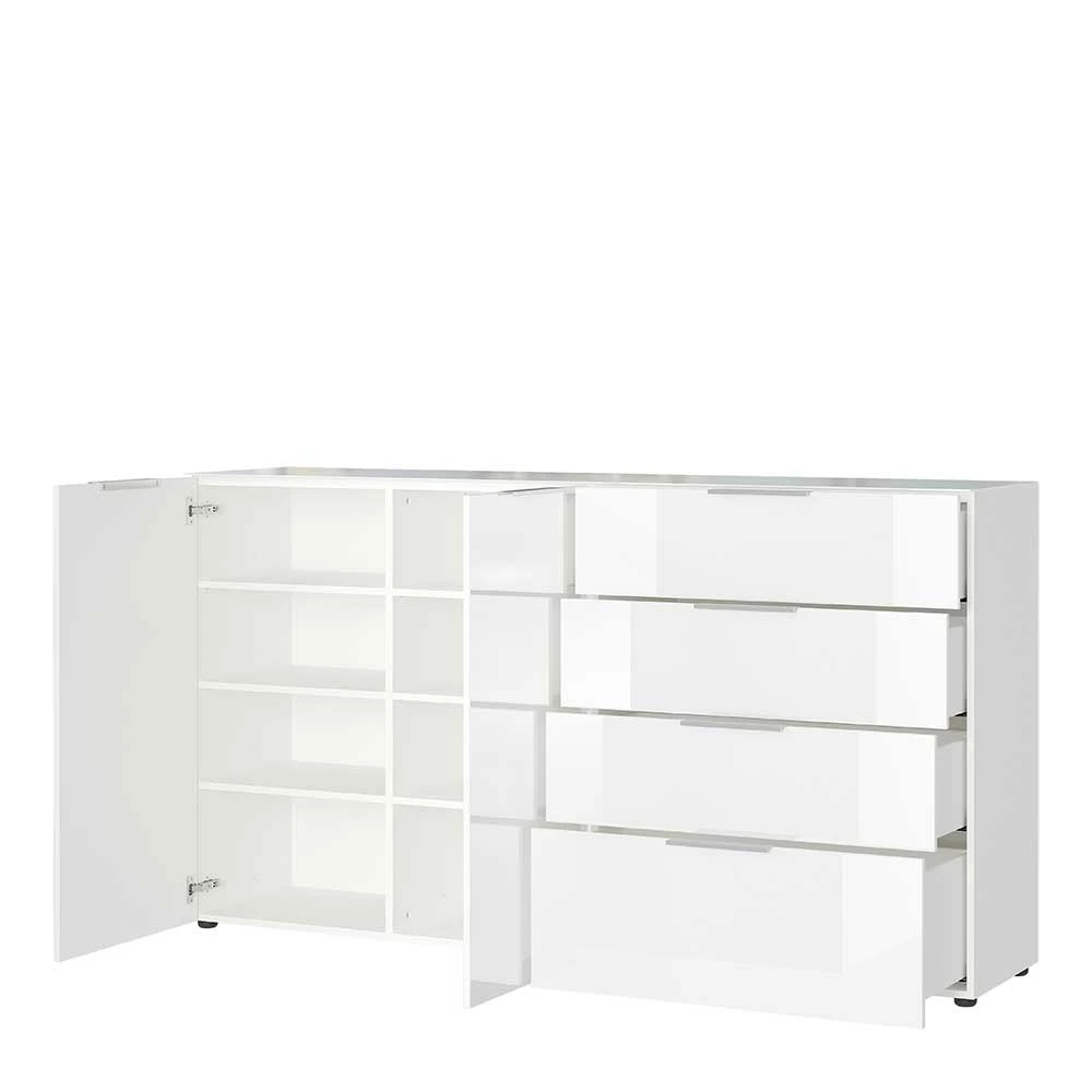 Schlussverkauf ⌛ 184x101x42 Cm Design Sideboard Mit Glas Beschichtung - Daven 💯 3 Schlussverkauf ⌛ 184x101x42 Cm Design Sideboard Mit Glas Beschichtung - Daven 💯 – Bild 3