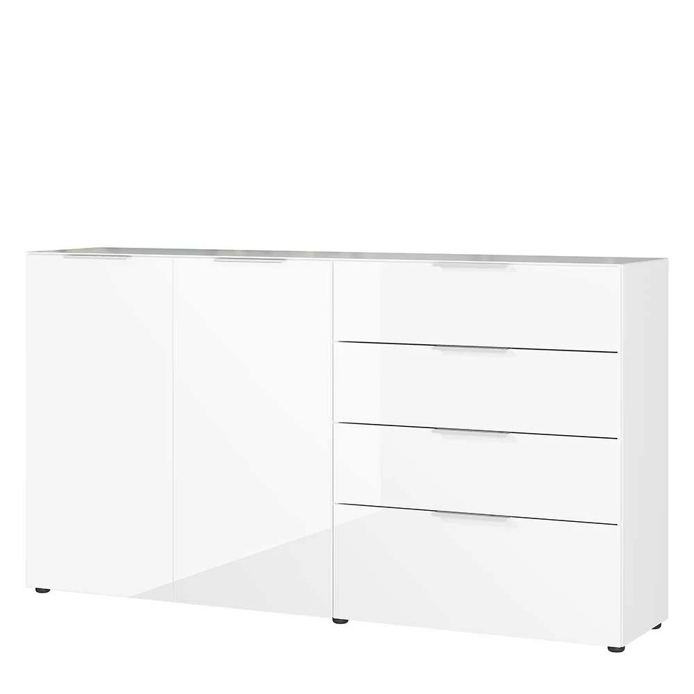 Schlussverkauf ⌛ 184x101x42 Cm Design Sideboard Mit Glas Beschichtung - Daven 💯 1 Schlussverkauf ⌛ 184x101x42 Cm Design Sideboard Mit Glas Beschichtung - Daven 💯