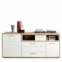 Bester Verkauf 🌟 185x80x48 Sideboard Mit Klappe & Schubladen - Vindrosca 🌟