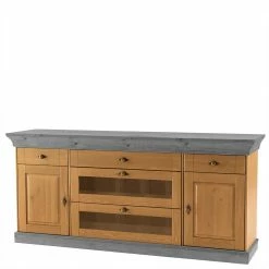 Aktion ✔️ 186x85x45 Landhaus Anrichte Modern - Eshelas 💯