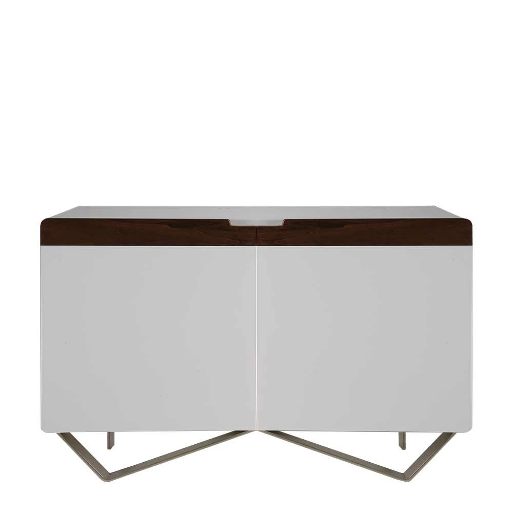 Coupon 🌟 2-türige Design Kommode In Weiß & Nussbaum - Onesty ✨ 1 Coupon 🌟 2-türige Design Kommode In Weiß & Nussbaum - Onesty ✨