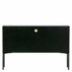 Top 10 🎁 2-türige Kommode In Schwarz Lackiert - Aturin ⭐ -Reanna Shop 2 tuerige kommode in schwarz lackiert aus kiefer massivholz metall aturin 02