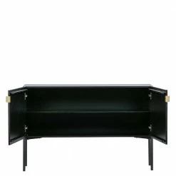 Top 10 🎁 2-türige Kommode In Schwarz Lackiert - Aturin ⭐ -Reanna Shop 2 tuerige kommode in schwarz lackiert aus kiefer massivholz metall aturin 03