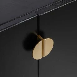 Top 10 🎁 2-türige Kommode In Schwarz Lackiert - Aturin ⭐ -Reanna Shop 2 tuerige kommode in schwarz lackiert aus kiefer massivholz metall aturin 05