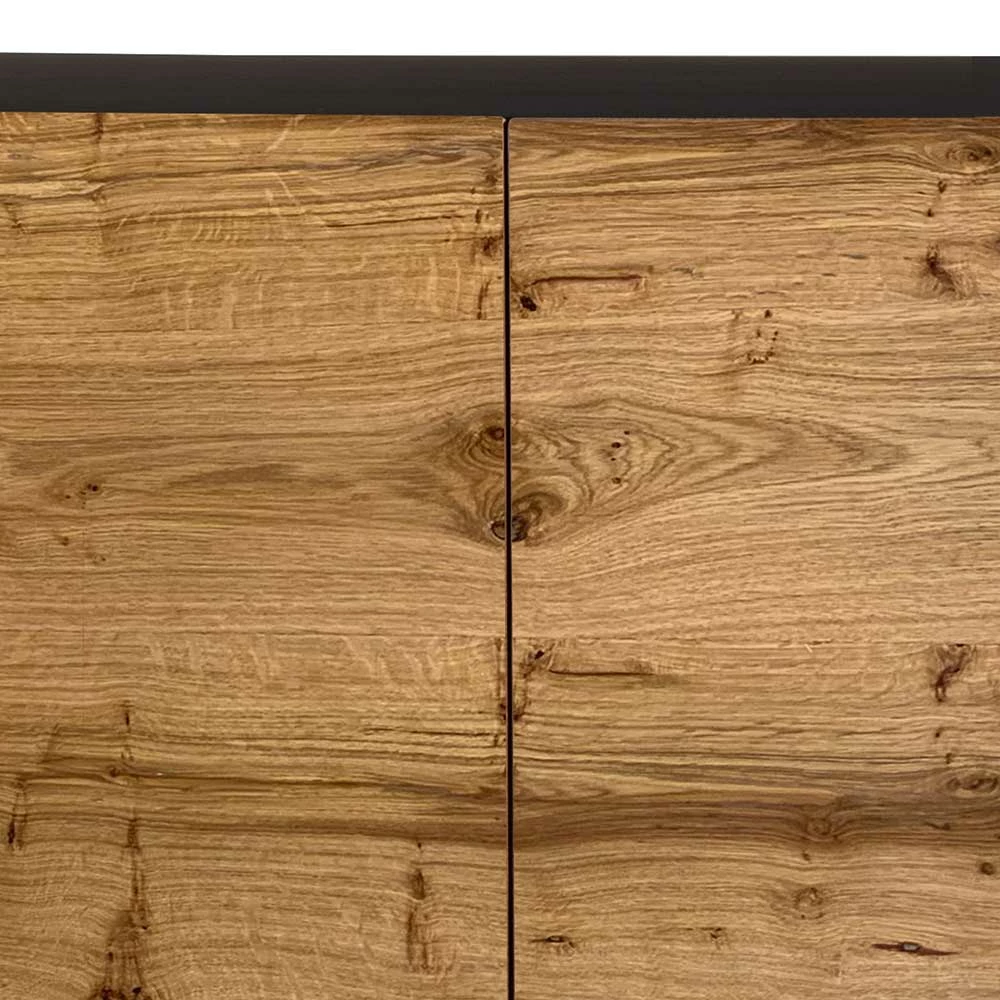 Angebote 🥰 2-türige Kommode Mit Eiche Furnier Front - Yestinas 🥰 4 Angebote 🥰 2-türige Kommode Mit Eiche Furnier Front - Yestinas 🥰 – Bild 4