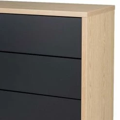 Schlussverkauf 🤩 2-türiges Sideboard Mit 3 Schubladen Chicron In Schwarz & Eiche 😀 10 Schlussverkauf 🤩 2-türiges Sideboard Mit 3 Schubladen Chicron In Schwarz & Eiche 😀 -Reanna Shop 2 tueriges sideboard mit 3 schubladen in schwarz eiche chicron 04