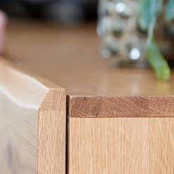 Am billigsten 👏 200x73x47 Cm Sideboard Mit Vier Türen - Duravai 🧨 -Reanna Shop 200x73x47 cm sideboard mit vier tueren in wildeiche furnier schwarz duravai 02