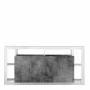 Schlussverkauf 👍 210x102x42 Hochglanz Sideboard In Weiß & Beton NB - Harrisons 😀
