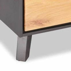 Aktion 💯 210x85x47 Kombi-Kommode Zweifarbig - Hopiz 👏 -Reanna Shop 210x85x47 kombi kommode zweifarbig in eiche bianco grau hopiz 04