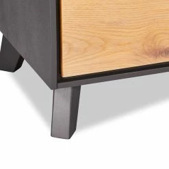 Besorgen 🤩 210x85x47 Sideboard In Eiche Bianco & Grau - Hopiz 😉 -Reanna Shop 210x85x47 sideboard in eiche bianco grau mit viel stauraum hopiz 04