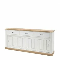 Besorgen 🤩 215x95x50 Landhaus Anrichte Mit Schiebetüren - Helkaska 👍