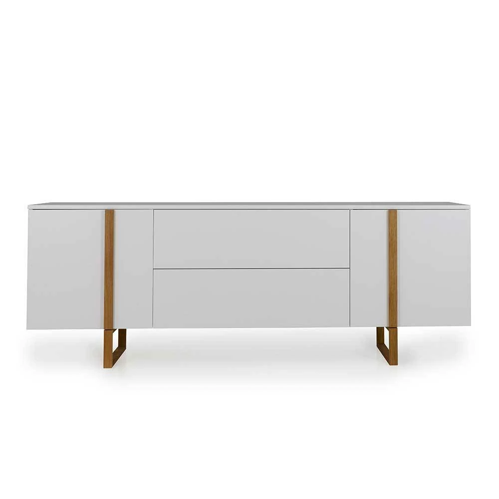 Neu 🎉 216x78x43 Skandi Sideboard Mit Bügelgestell Aus Holz - Toinun 🔔 3 Neu 🎉 216x78x43 Skandi Sideboard Mit Bügelgestell Aus Holz - Toinun 🔔 – Bild 3