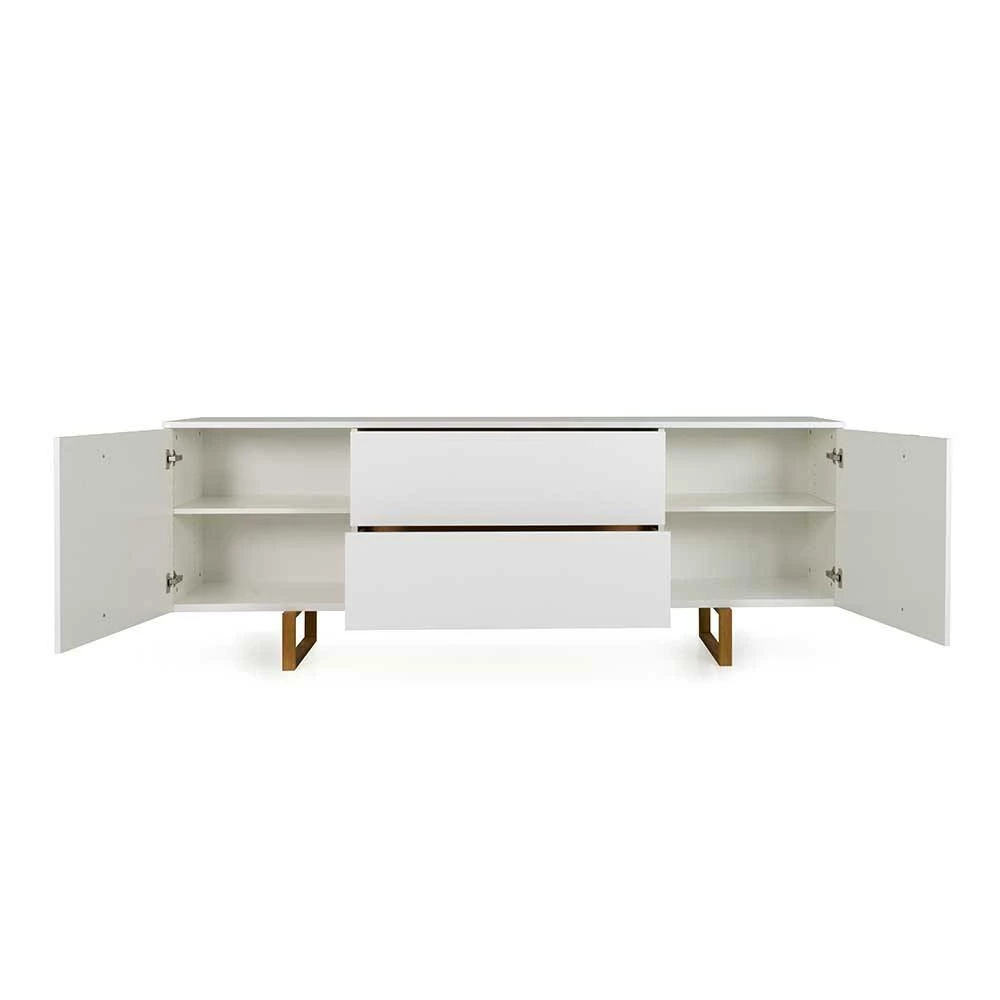 Neu 🎉 216x78x43 Skandi Sideboard Mit Bügelgestell Aus Holz - Toinun 🔔 4 Neu 🎉 216x78x43 Skandi Sideboard Mit Bügelgestell Aus Holz - Toinun 🔔 – Bild 4