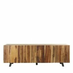 Coupon 🧨 220x75x40 Sideboard Aus Nussbaum Massivholz - Pepepa ✨
