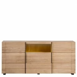 Großhandel 🛒 223x90x48 Großes Sideboard Aus Teak - Nekella 😍 -Reanna Shop 223x90x48 grosses sideboard aus teak mit led beleuchtung nekella 02