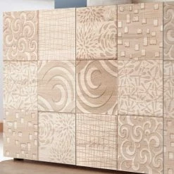 Bester Verkauf 🌟 241 Cm Langes Sideboard In Eiche Sonoma Dekor - Bielvas ✨ -Reanna Shop 241 cm langes sideboard in eiche sonoma dekor mit druck bielvas 04