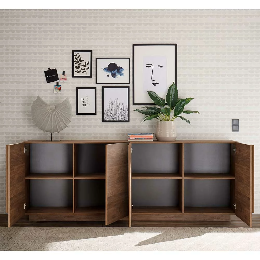 Top 10 🌟 241x90x44 Sideboard In Natur Holzoptik - Basento II 🔥 3 Top 10 🌟 241x90x44 Sideboard In Natur Holzoptik - Basento II 🔥 – Bild 3