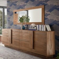 Top 10 🌟 241x90x44 Sideboard In Natur Holzoptik - Basento II 🔥 11 Top 10 🌟 241x90x44 Sideboard In Natur Holzoptik - Basento II 🔥 -Reanna Shop 241x90x44 sideboard in natur holzoptik mit vier tueren basento ii 05
