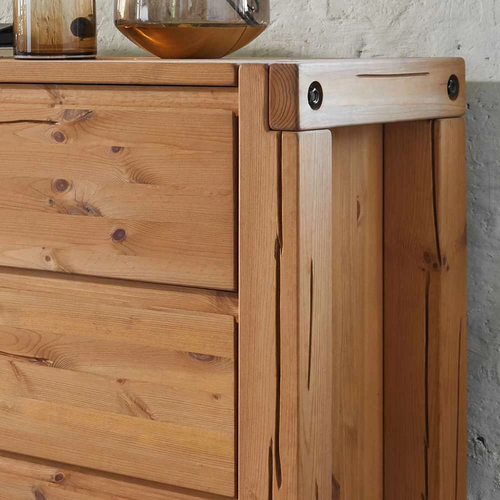 Am billigsten 🎁 3 Schubladen Kommode Aus Kiefer In Honig - Mimdos 😍 3 Am billigsten 🎁 3 Schubladen Kommode Aus Kiefer In Honig - Mimdos 😍 – Bild 3