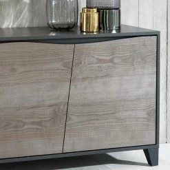 Am billigsten 😉 3 Türen Sideboard In Grau Holz Furnier - Promo 🛒 10 Am billigsten 😉 3 Türen Sideboard In Grau Holz Furnier - Promo 🛒 -Reanna Shop 3 tueren sideboard in grau holz furnier anthrazit mdf promo 04
