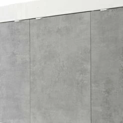 Großhandel 👏 3-türiges Design-Sideboard In Beton Dekor - Narandu 😀 10 Großhandel 👏 3-türiges Design-Sideboard In Beton Dekor - Narandu 😀 -Reanna Shop 3 tueriges design sideboard in beton dekor hochglanz weiss narandu 04