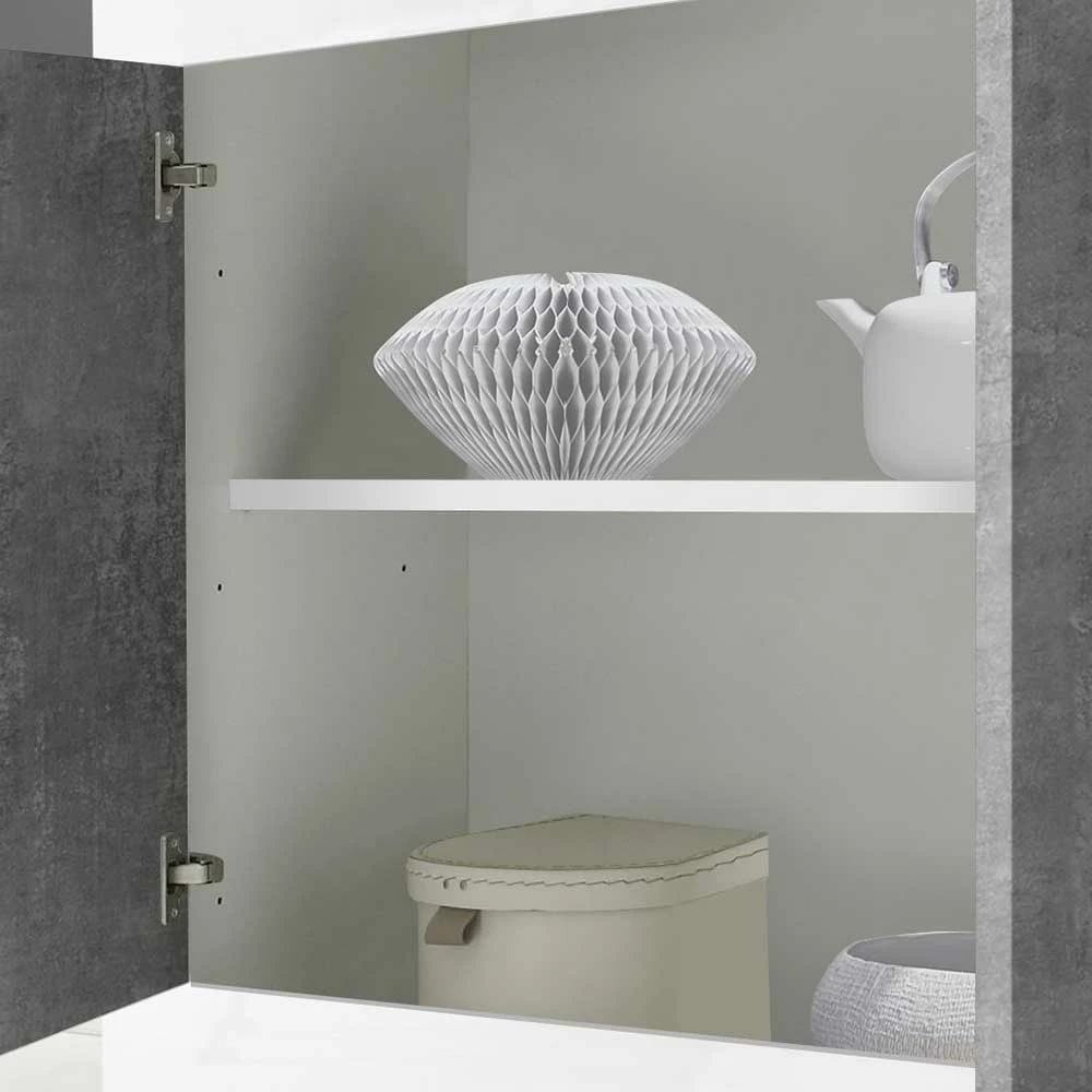 Großhandel 👏 3-türiges Design-Sideboard In Beton Dekor - Narandu 😀 6 Großhandel 👏 3-türiges Design-Sideboard In Beton Dekor - Narandu 😀 – Bild 6