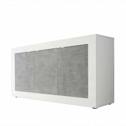 Großhandel 👏 3-türiges Design-Sideboard In Beton Dekor - Narandu 😀