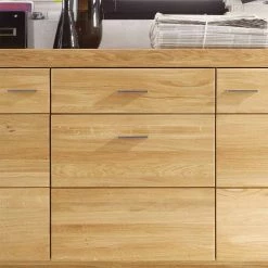 Rabatt 👏 3-türiges Sideboard Landuva Mit Schublade 🔔 9 Rabatt 👏 3-türiges Sideboard Landuva Mit Schublade 🔔 -Reanna Shop 3 tueriges sideboard schublade asteiche geoelt 163cm breit landuva 03
