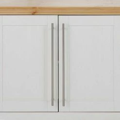 Schlussverkauf 😉 4-türige Kommode - Modernes Landhaus - Eyzaco ✔️ -Reanna Shop 4 tuerige kommode modernes landhaus in weiss honig aus kiefer eyzaco 05