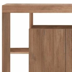 Beste Bewertungen von 🥰 4-türiges Sideboard Mit 6 Offenen Fächern - Cosmonata 🔥 -Reanna Shop 4 tueriges sideboard mit 6 offenen faechern in holzoptik braun cosmonata 03