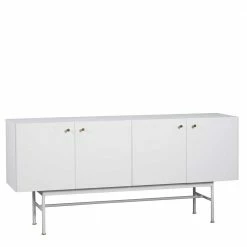 Blitzangebot ⭐ 4-türiges Sideboard Mit Bodenfreiheit - Avidlo 🔔