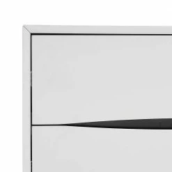 Aktion 🛒 6 Schubladen Kommode In Weiß Mit Schwarz - Vasdov 🔥 -Reanna Shop 6 schubladen kommode in weiss mit schwarz skandi stil modern vasdov 05