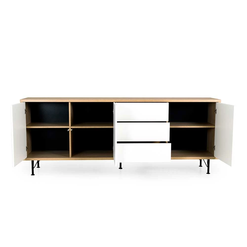 Top 10 🥰 79cm Hohes Sideboard 3-türig - Xando I 🥰 5 Top 10 🥰 79cm Hohes Sideboard 3-türig - Xando I 🥰 – Bild 5