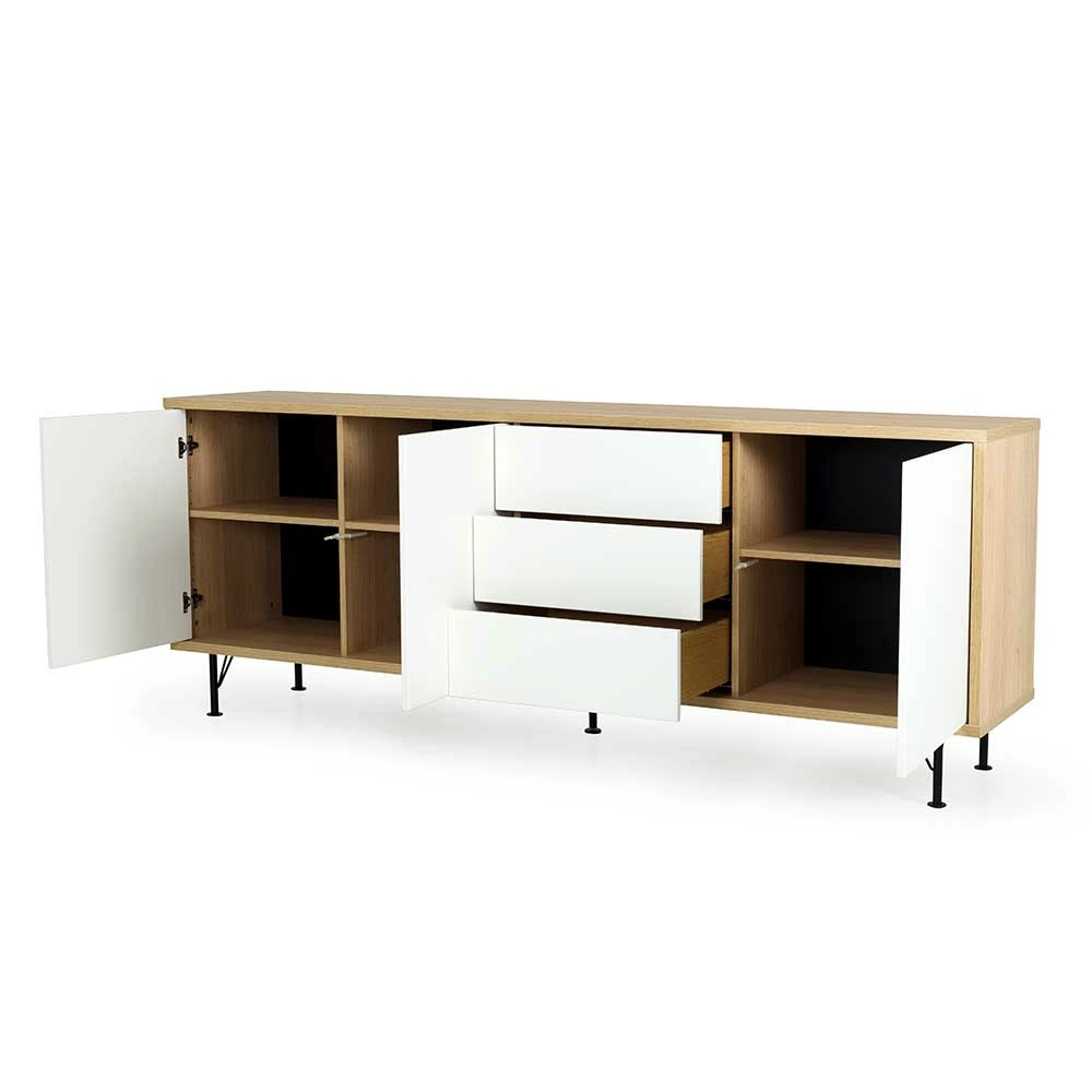 Top 10 🥰 79cm Hohes Sideboard 3-türig - Xando I 🥰 6 Top 10 🥰 79cm Hohes Sideboard 3-türig - Xando I 🥰 – Bild 6