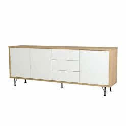 Top 10 🥰 79cm Hohes Sideboard 3-türig - Xando I 🥰