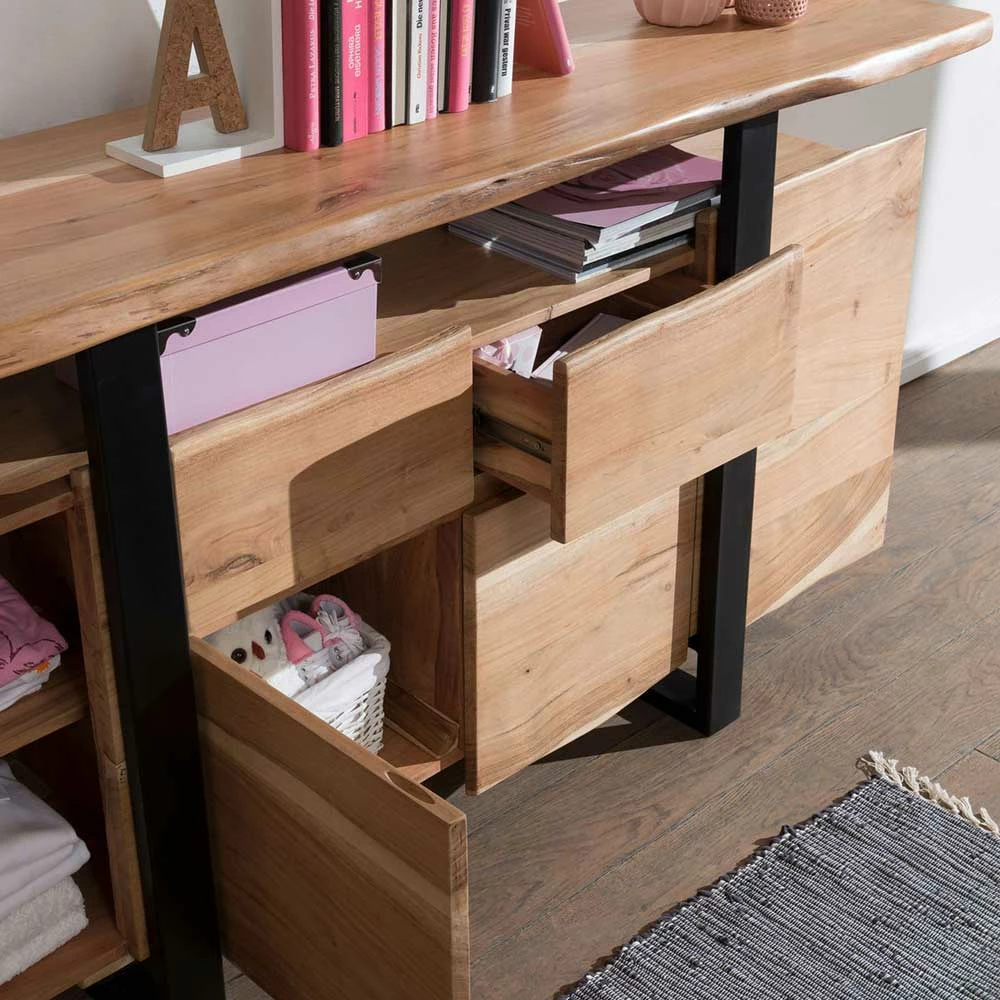 Neu ⌛ Abgefahrenes Design Sideboard Aus Akazie - Lussina 🛒 3 Neu ⌛ Abgefahrenes Design Sideboard Aus Akazie - Lussina 🛒 – Bild 3