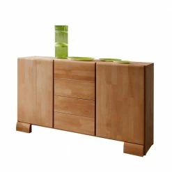 Bestes Angebot 🔥 Anrichte Malpelo Aus Buche Massivholz 🎉