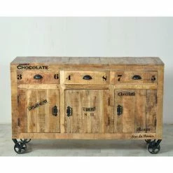 Schlussverkauf ❤️ Anrichte Indri Auf Rollen 🔥 -Reanna Shop anrichte rollen industry style indri html 02