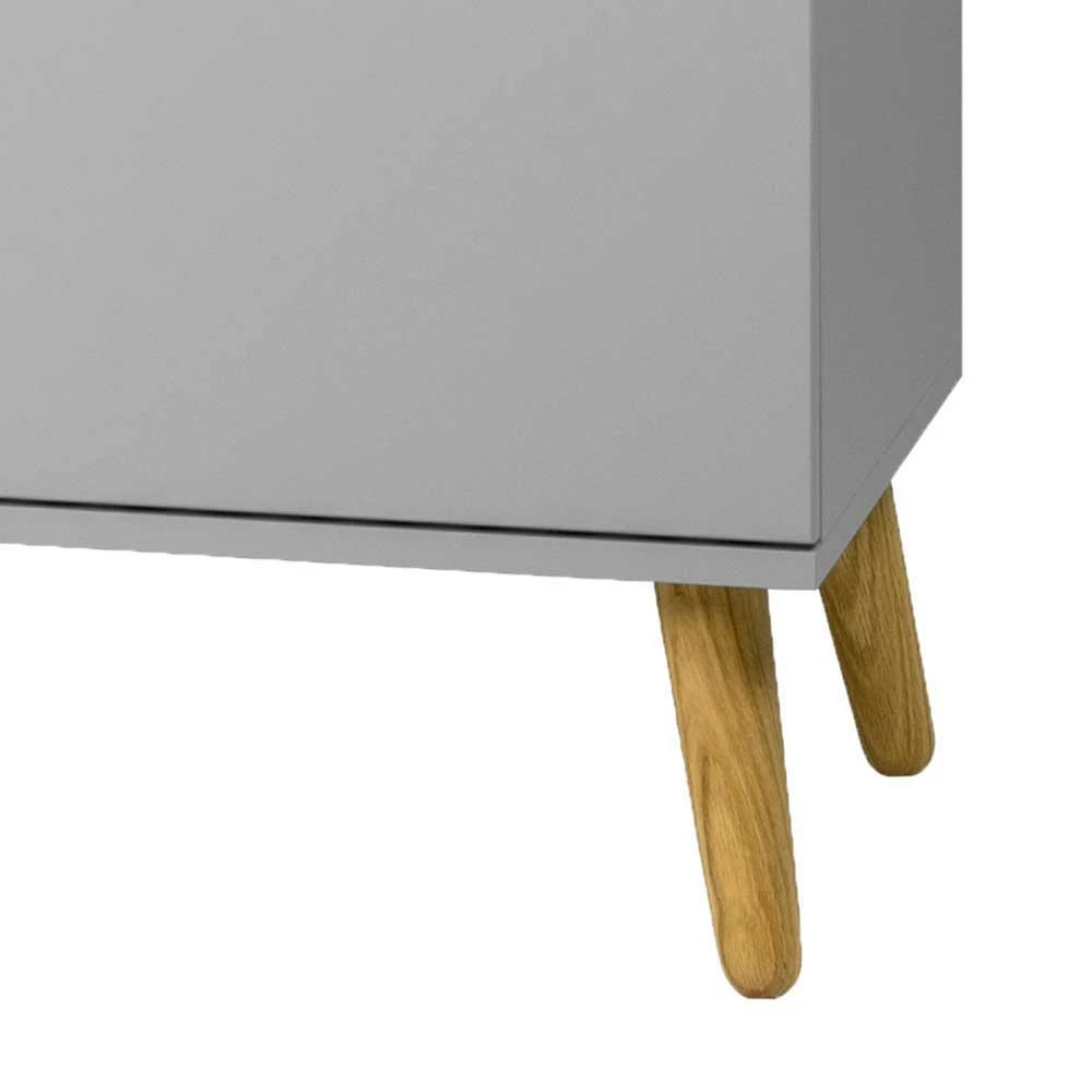 Aktion 🌟 Breite Kombikommode In Grau & Eiche Revanio 2-türig 🤩 4 Aktion 🌟 Breite Kombikommode In Grau & Eiche Revanio 2-türig 🤩 – Bild 4