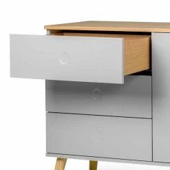 Aktion 🌟 Breite Kombikommode In Grau & Eiche Revanio 2-türig 🤩 11 Aktion 🌟 Breite Kombikommode In Grau & Eiche Revanio 2-türig 🤩 -Reanna Shop breite kombikommode in grau eiche 2 tuerig 3 schubladen revanio 05