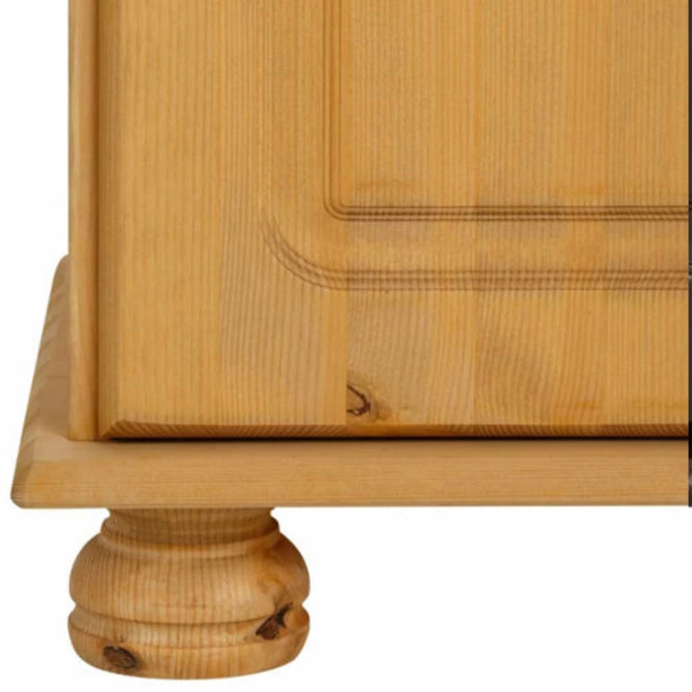 Rabatt 😍 Country Kombi-Kommode In Kiefer Gebeizt & Geölt - Roshan 😀 5 Rabatt 😍 Country Kombi-Kommode In Kiefer Gebeizt & Geölt - Roshan 😀 – Bild 5